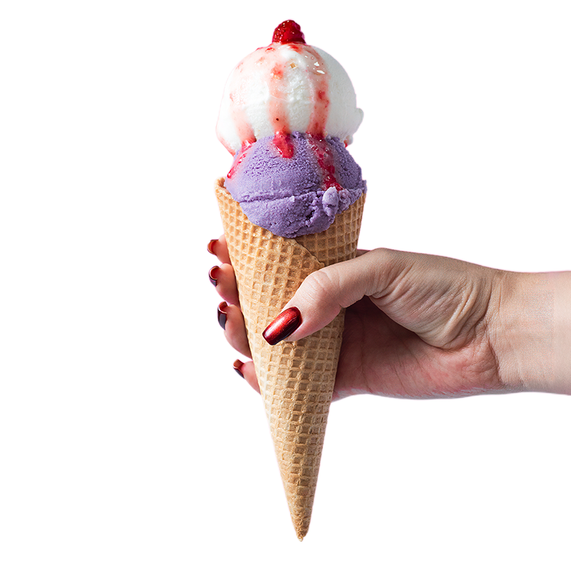 Cono con nieve de garrafa 3 Garrafas