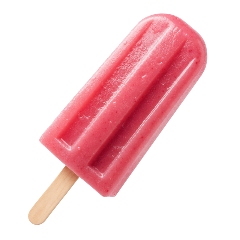 Paleta de fresa